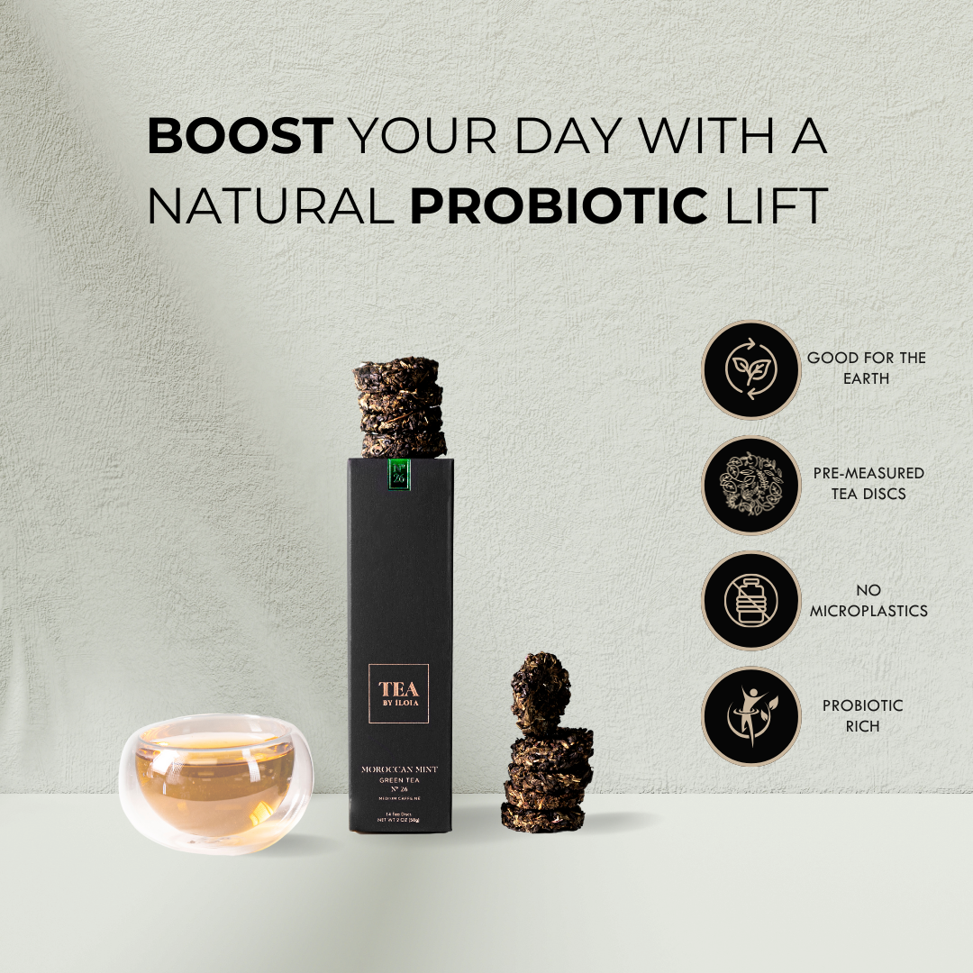 iLOLA Tea - Venta al por mayor Tés saludables/desintoxicantes - Set Esencial de Discos de Té Deluxe – Caja de Regalo de 4 Paquetes de Hojas Sueltas5