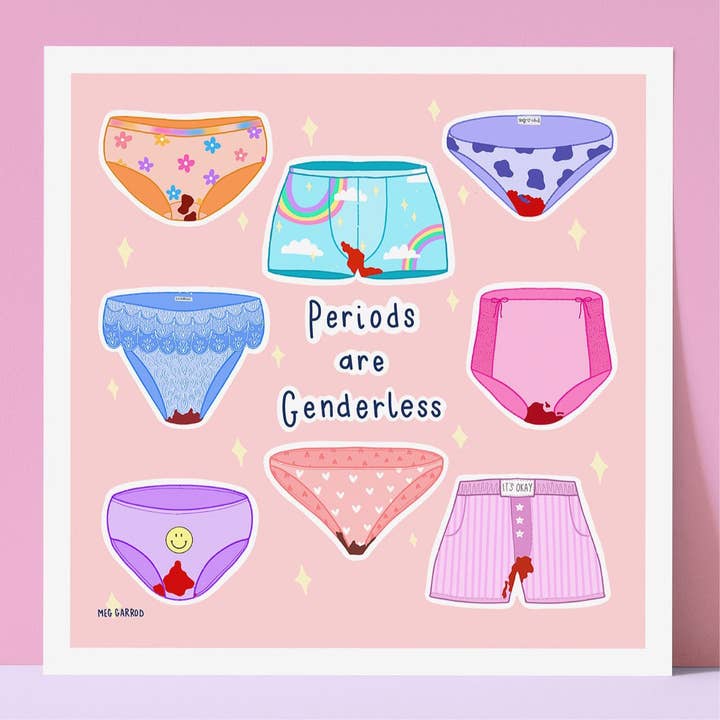 Les règles sont sans genre Imprimer pour la vente par Meg Garrod Art