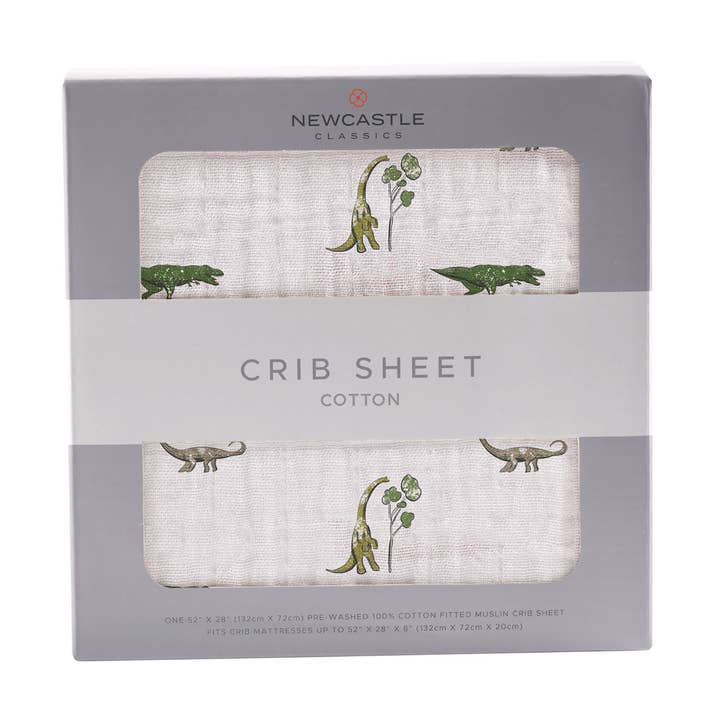 Newcastle Classics - Vendita all'ingrosso Lenzuola per culla/lettino - Dino Days - Foglio per culla0