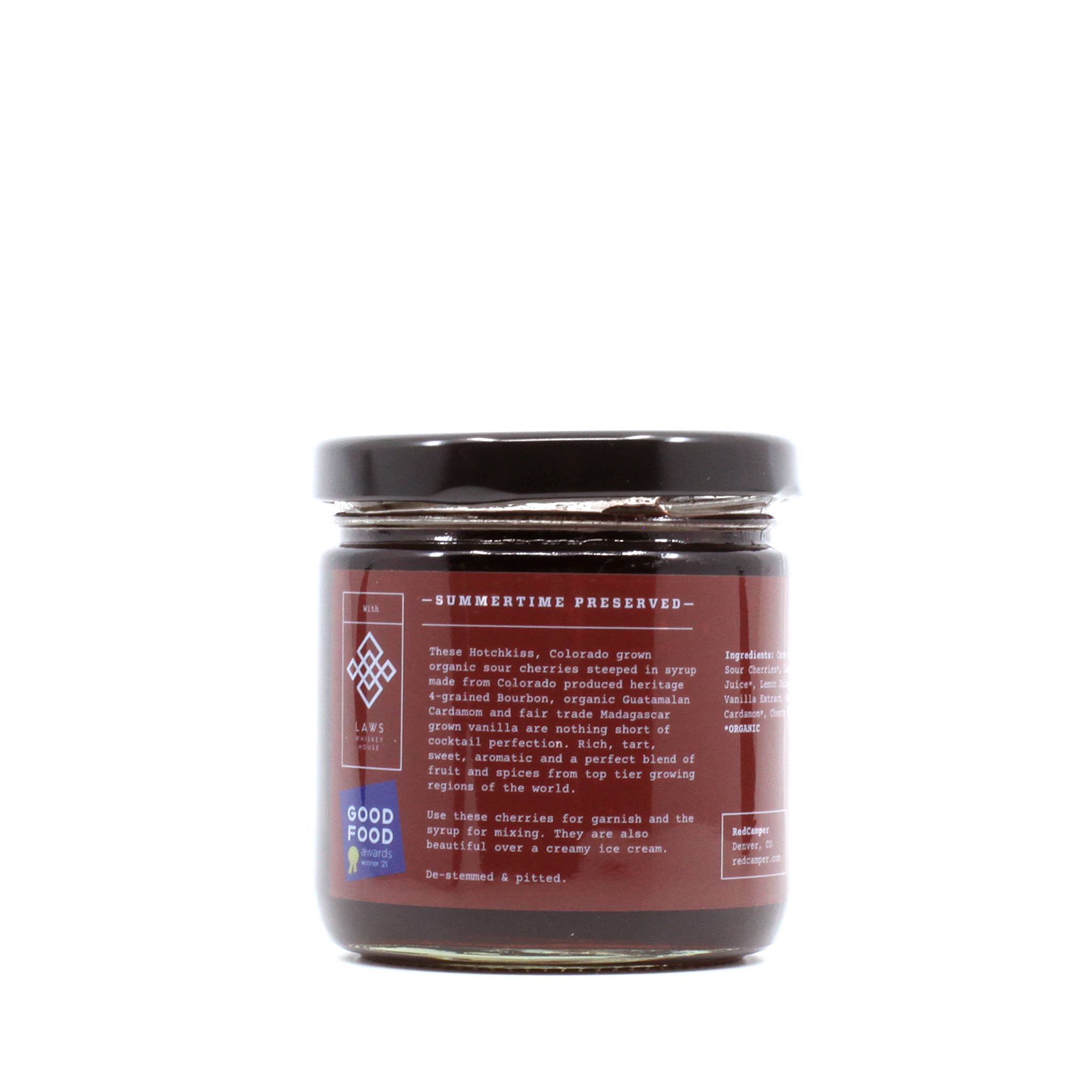 RedCamper - Vendita all'ingrosso Mix/sciroppo per cocktail - Ciliegie da cocktail Bourbon - 9oz2