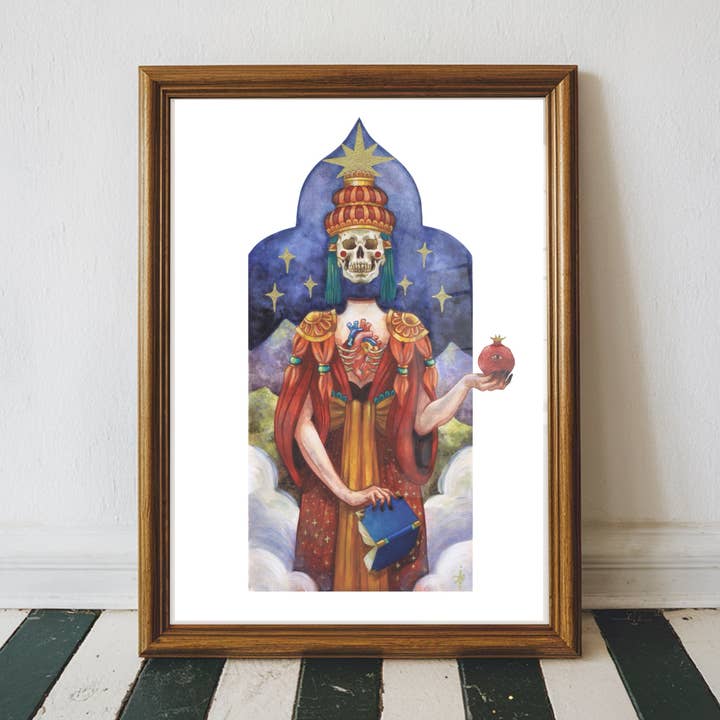 Giclée-kunstdruk - De Hogepriesteres voor wholesale door Ashlea Bechaz Illustration