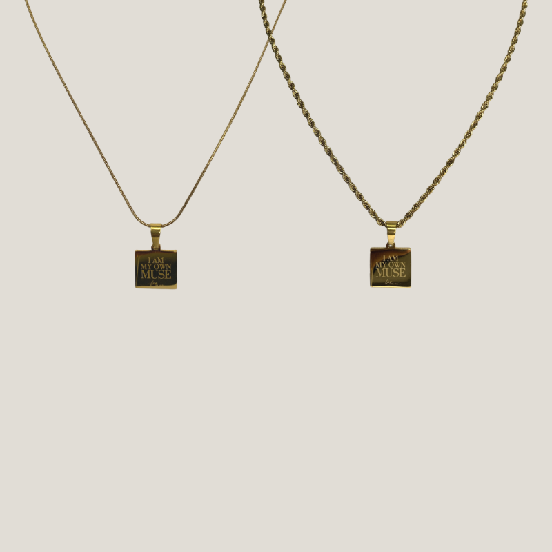 Lis the Label - Wholesale Pendant/Charm Necklace - MUSE - CHAIN & PENDANT (Gold/Silver)2