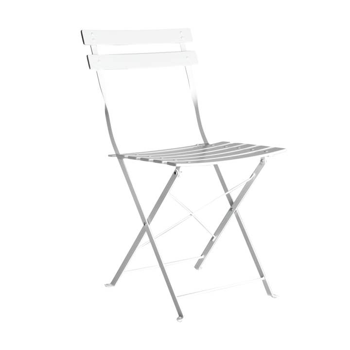 B&B - Wholesale Chair - Sasha Chair, Made of Iron, In White Color, 49X41X78cm