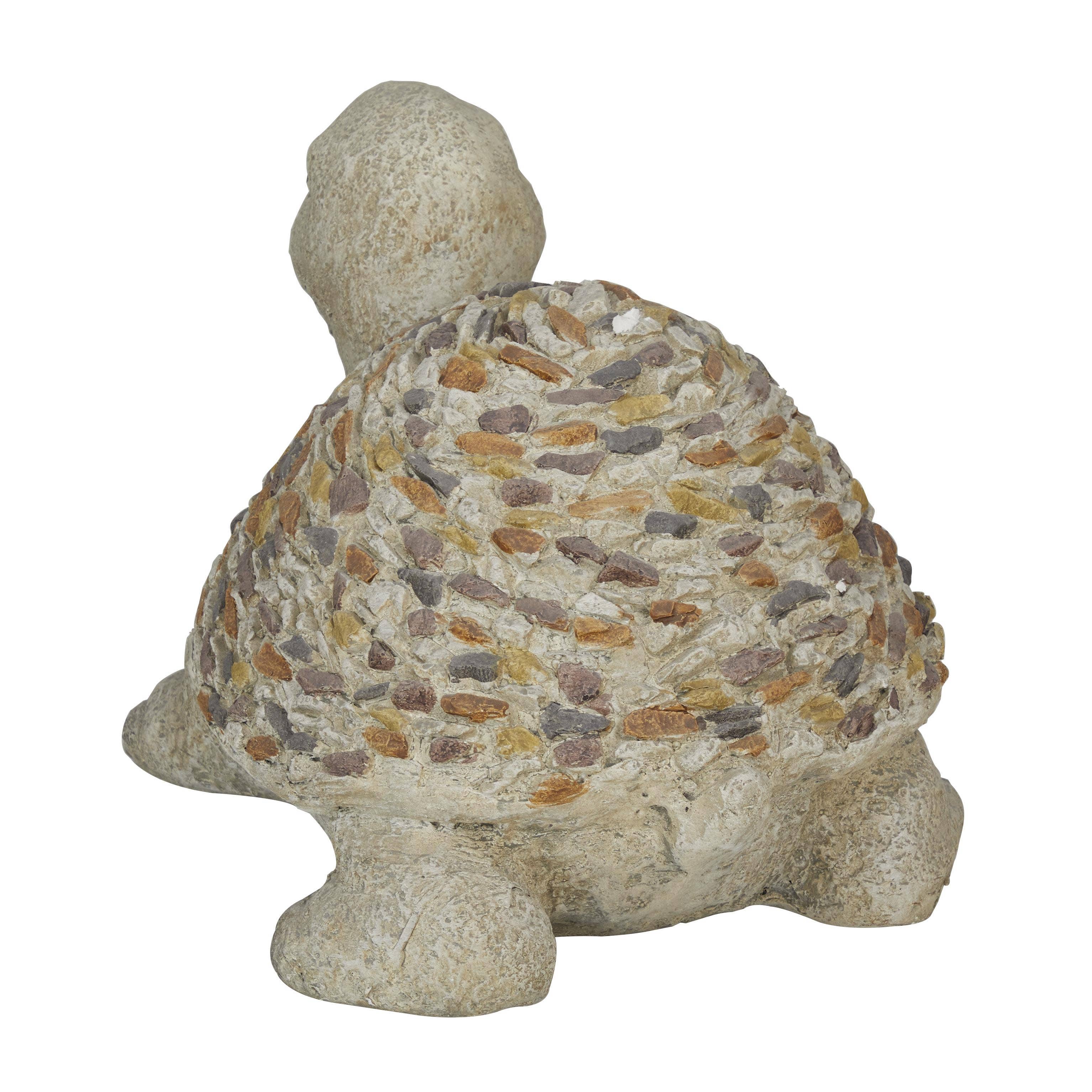 Import Corner - Wholesale Sculpture - A-66930: POLYSTONE TURTLE 14"W, 10"H1