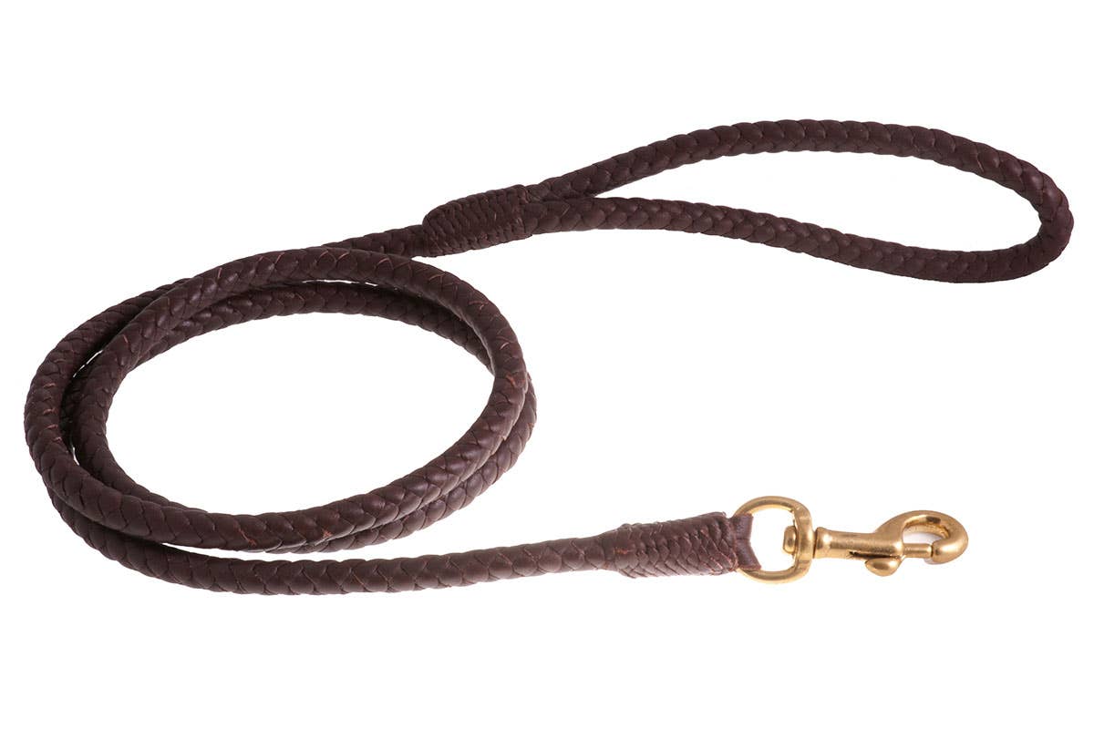 Alvalley - Wholesale Pet Leash - Dog - Braided Leather Snap Leads16