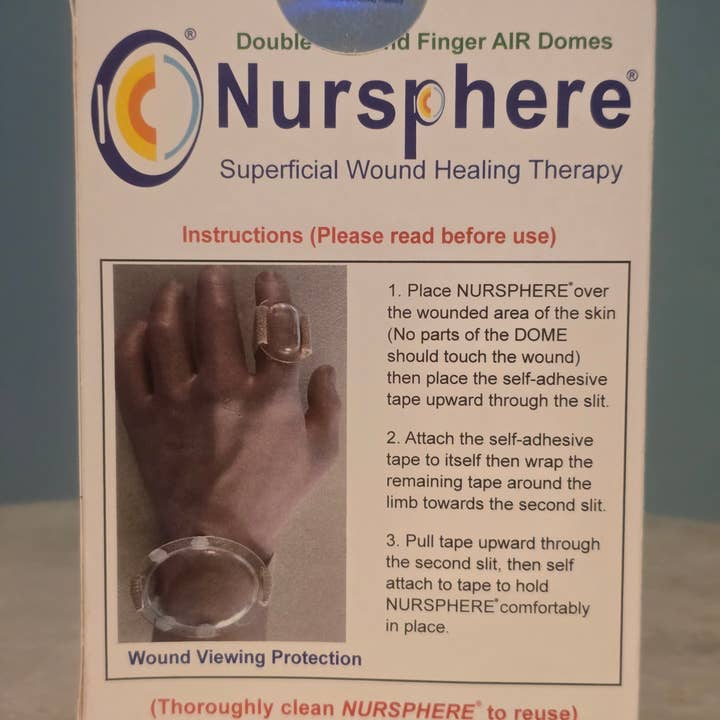 Nursphere Original Dome Bandages - Wholesale Bandaids/Bandages - Nursphere® Double Wall and Finger AIR™/Wound Tracker™ App1