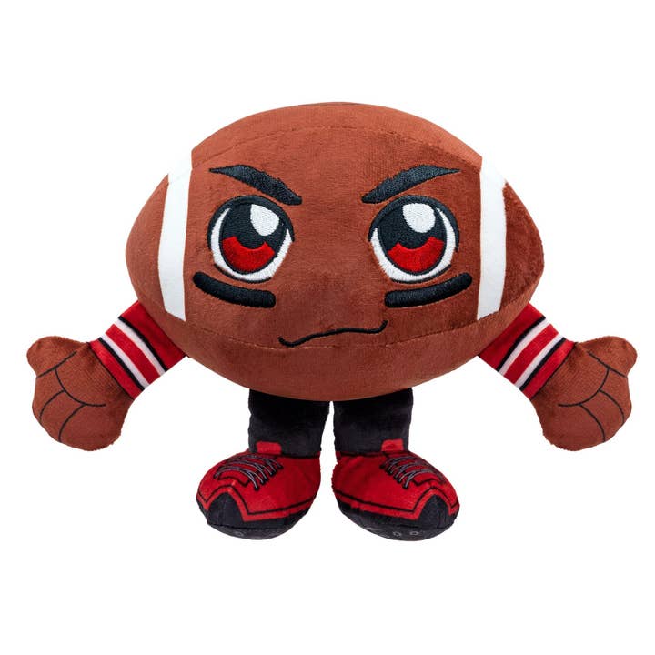 Bleacher Creatures Georgia Bulldogs 8" Kuricha Football Sitting Plush for wholesale by Uncanny Brands
