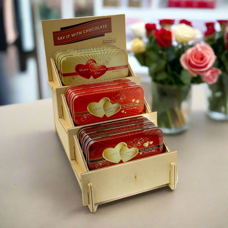 The San Francisco Chocolate Factory - Wholesale Chocolate Box - Happy Valentine's Day - Milk Chocolate3