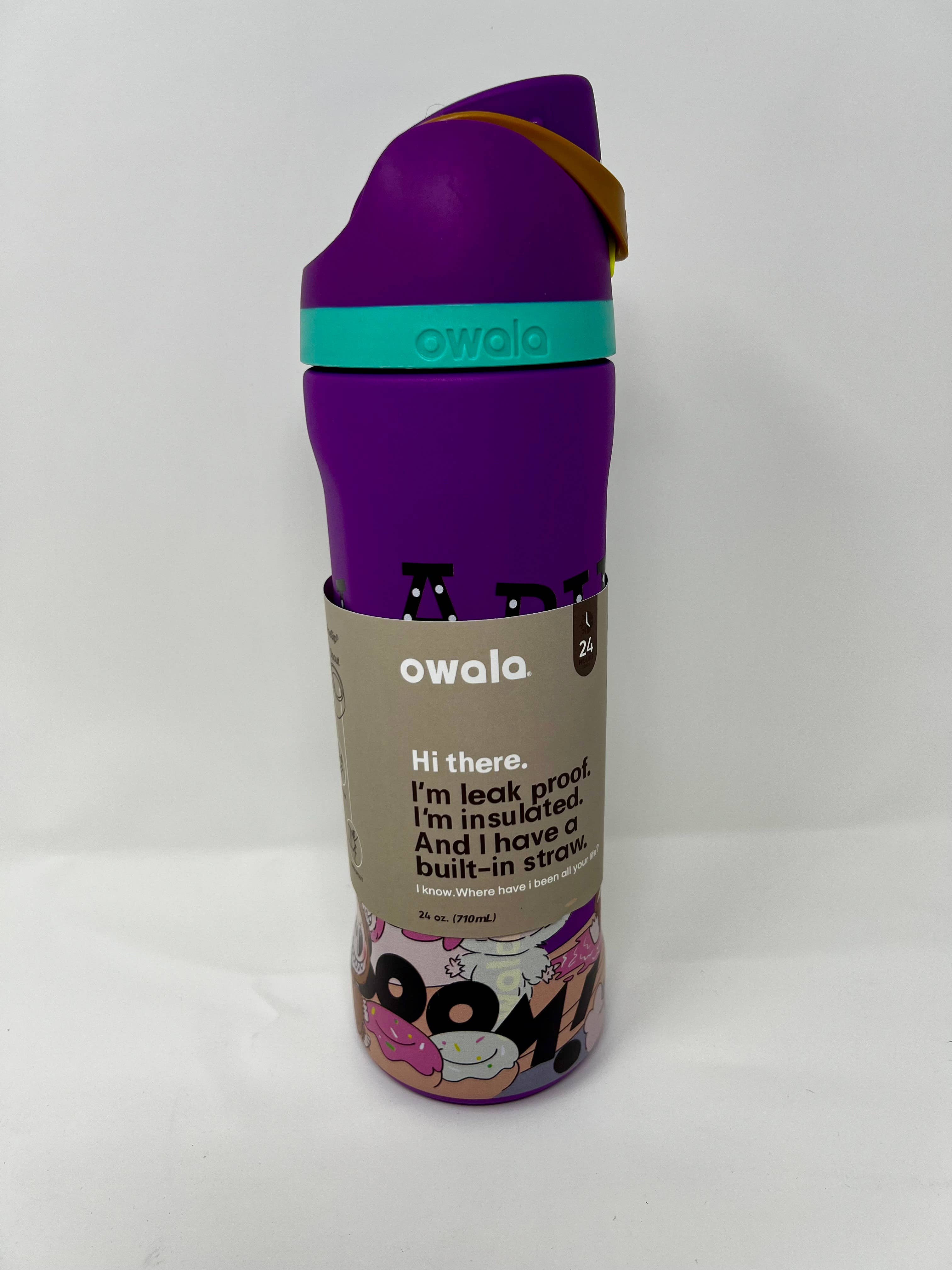 Gumdrop Garden - Wholesale Water Bottle - Labubu Printed Owala Bottle – Exciting Macaron Design3