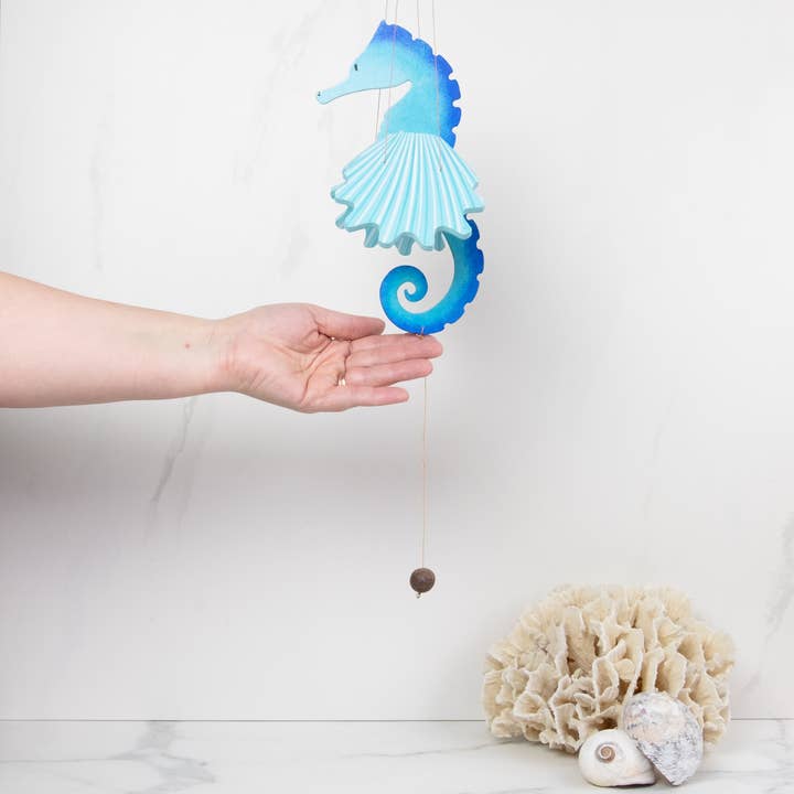 Tulia's Artisan Gallery - Wholesale Mobile - Seahorse Flying Mobile4