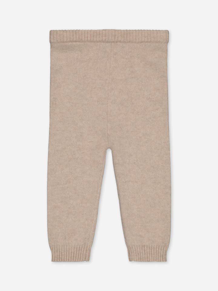 LEGGING EN CACHEMIRE BEIGE pour la vente par bobbin & tricot