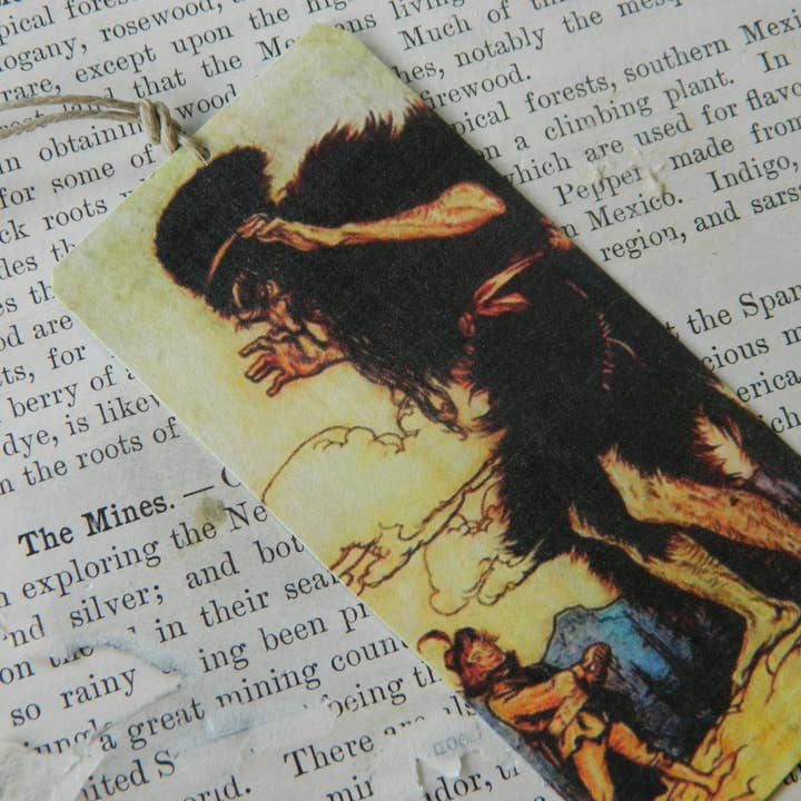 Marque-page Arthur Rackham David et Goliath pour la vente par Sarah Wood Studio