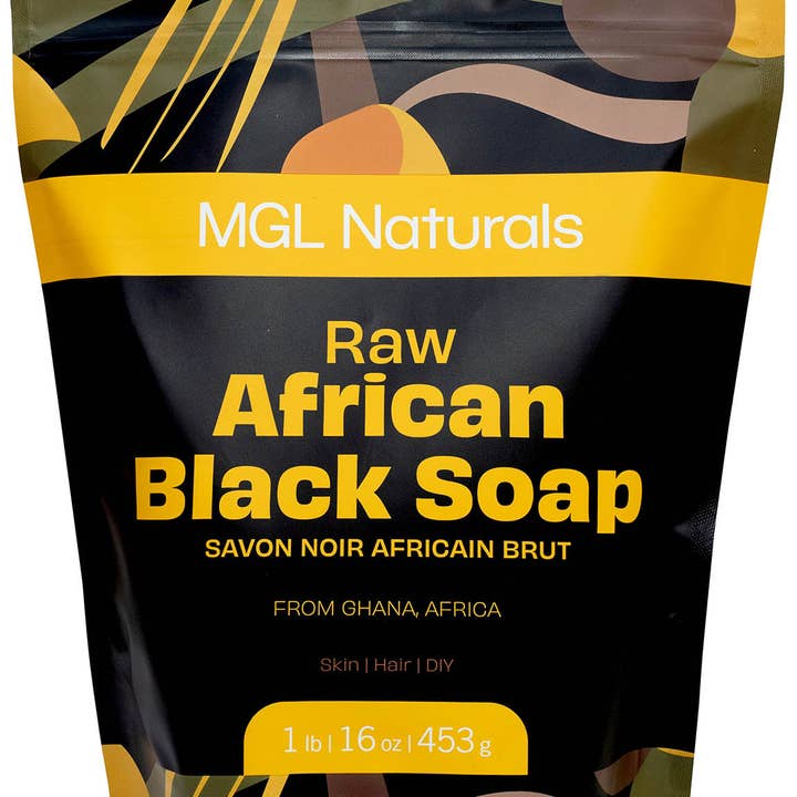 MGL Naturals - Wholesale Bar Soap - Raw African Black Soap4