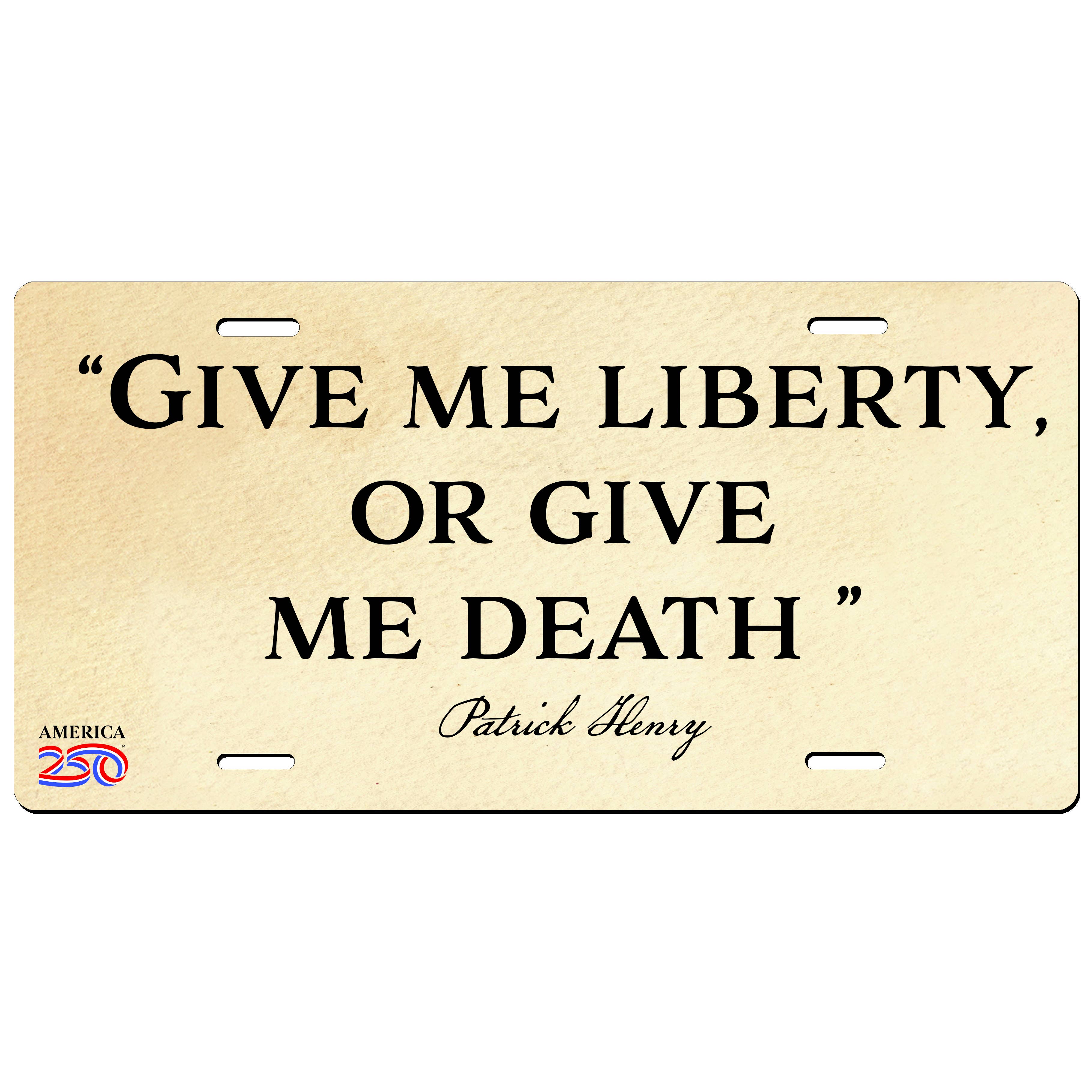 Nelson Gifts Wholesale - Wholesale Sign - "Give Me Liberty" License Plate0