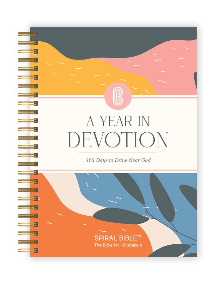 A Year In Devotion: 365 Days To Draw Near God for wholesale by Spiral Bible