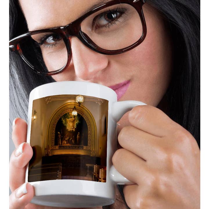 3dRose - Wholesale Coffee Mug - 3dRose, Sedona, Tlaquepaque Arts and Crafts Village church - US03 BJA0065 - Jaynes Gallery, Mug9