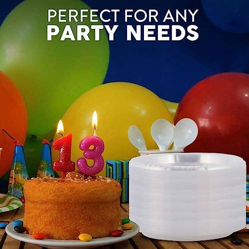 Framo - Wholesale Disposable Plate - 9 Inch Disposable Clear Plastic Plates In Bulk By Framo6