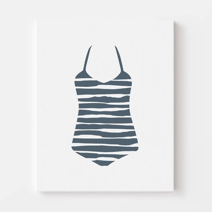 Vintage Bathing Suit Print for wholesale by Nak print co.