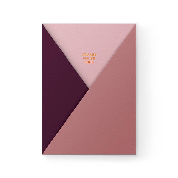 Cartão de bolso A6 Mauvelous por atacado de Dear Beni