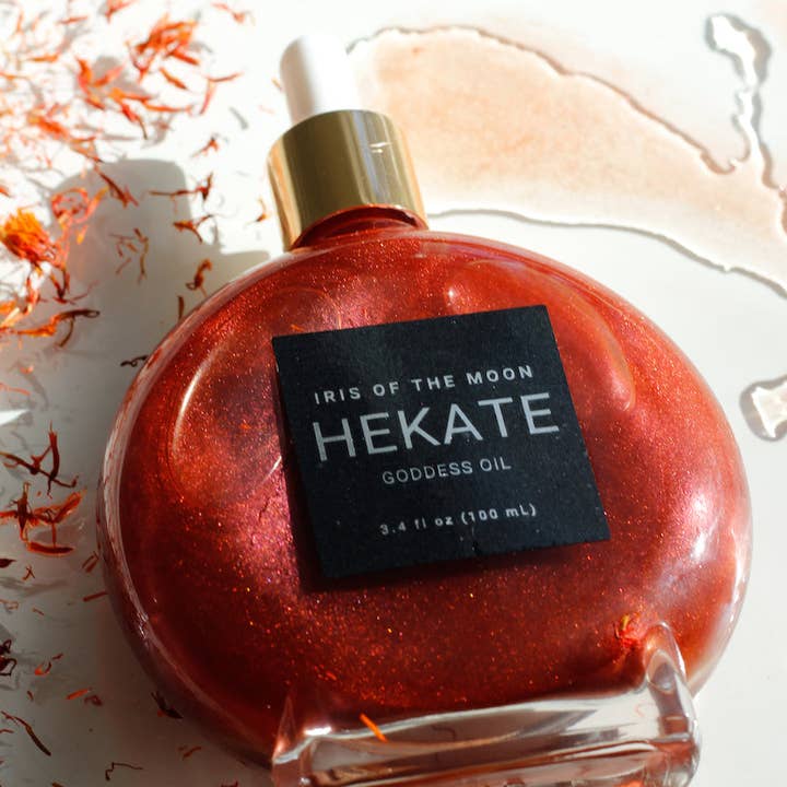 Luxury Scented Body Oils by Iris of the Moon – Großhandel Bade-/Körperöl – Hekate Duftendes Körperöl