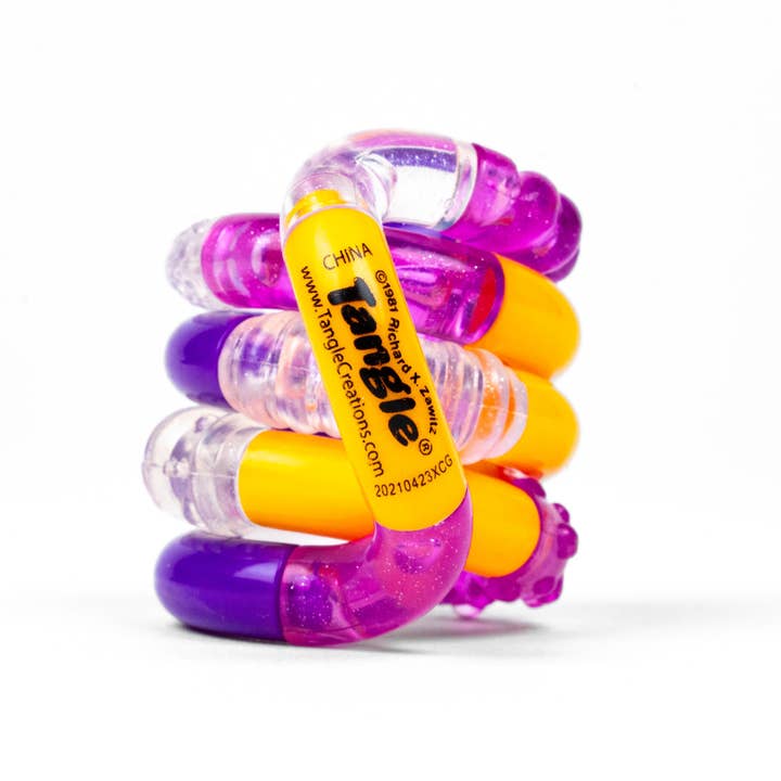 Tangle, Inc. - Vente Fidget/jouet anti-stress – enfant - Tangle® Junior Jouet d'apprentissage sensoriel texturé
