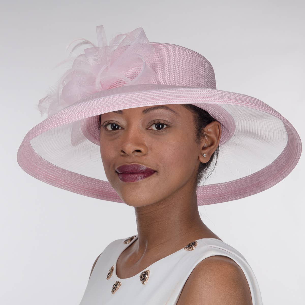 KaKyCo - Vendita all'ingrosso Cappello di paglia - Donna - Cappello di Paglia in Poliestere con Tesa in Crinolina e Fiocco a Nastro | 30188625