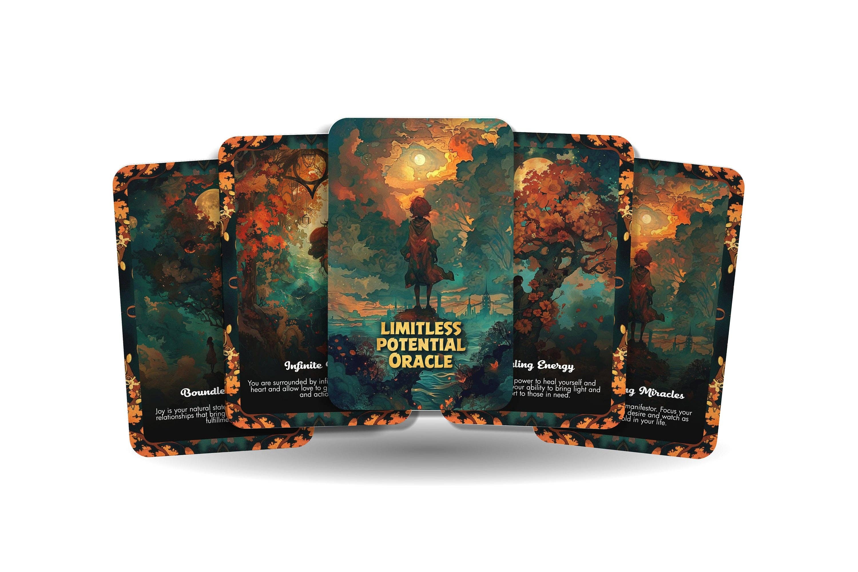 Ibiza Tarot USA - Vente Cartes de tarot - Oracle au potentiel illimité - 22 cartes Oracle - Outils de divination - Oracle Gift2
