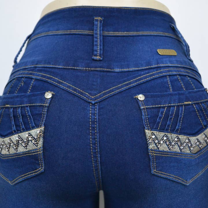 USC-F020 Sexy Maya Butt Lifter Levante Cola Jeans pour la vente par Untamed Sapphire Clothing LLC