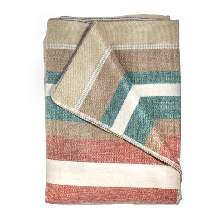 LATITUDE ZERO GOODS - Wholesale Throw Blanket - Quitumbe - Alpaca Wool Throw Blanket