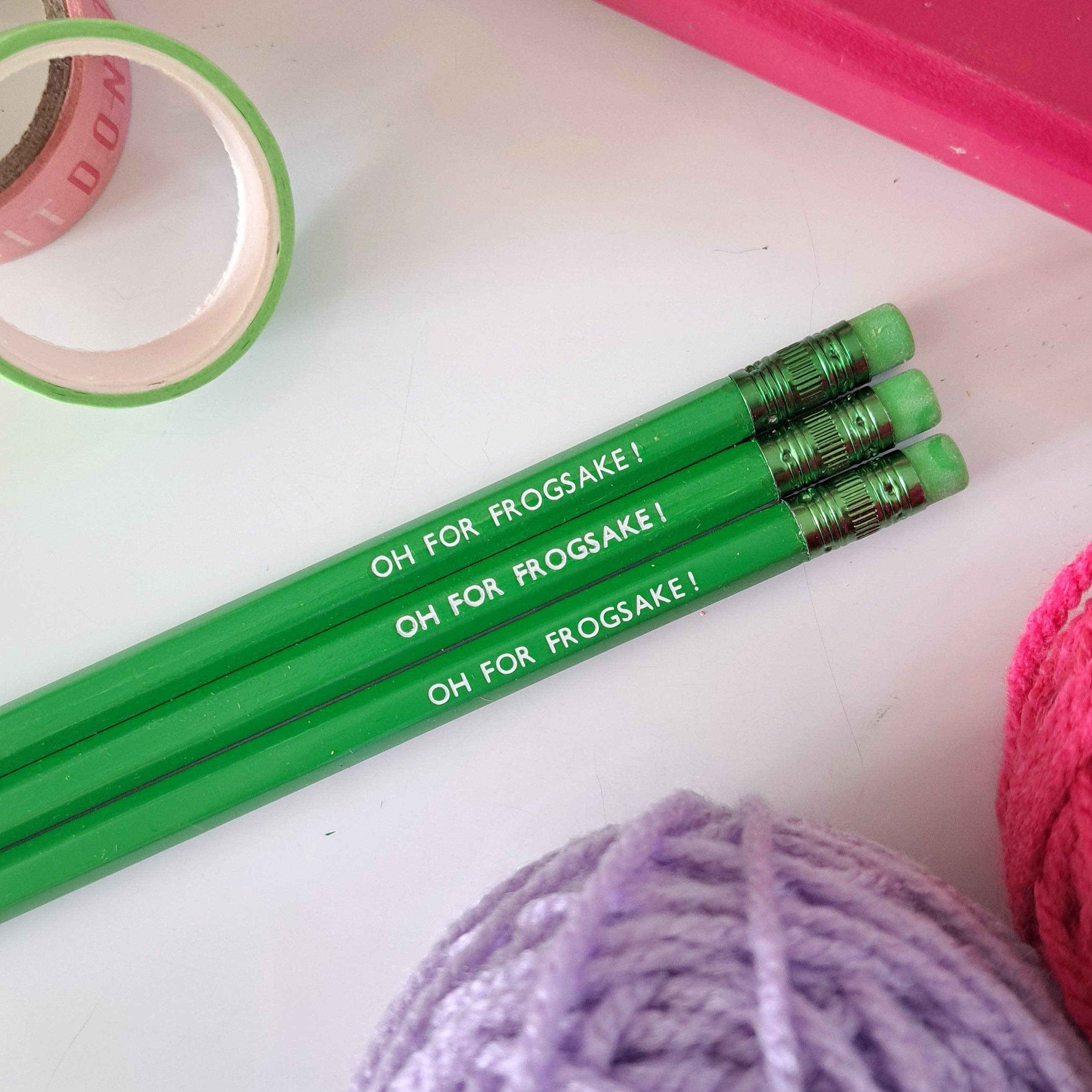 The Pigeon's Nest – wholesale Pencil – Crochet Slogan Pencils | Funny Cheeky Crochet Craft13