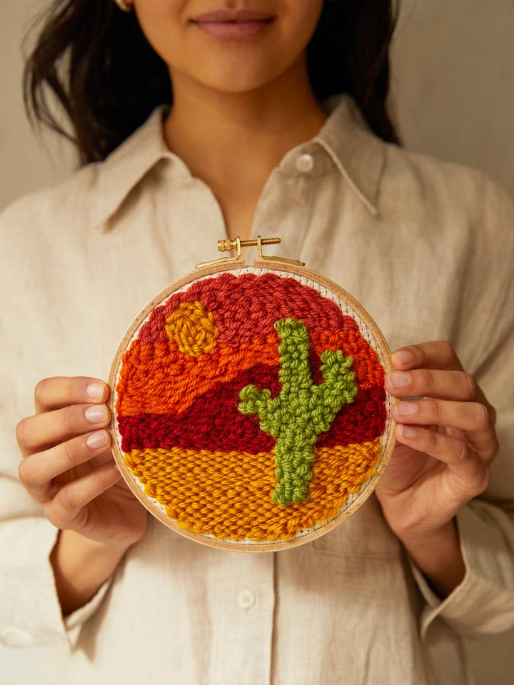 DMC Desert Punch Needle Kit, PN003KS for wholesale by DMC