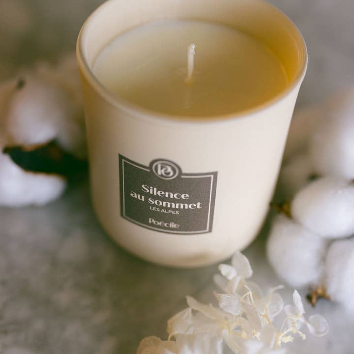 Poécile – Großhandel Kerze im Glas / gefüllte Kerze – Kerze - Stille auf dem Gipfel - Die Alpen2