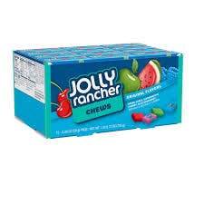 Long Island Candy Factory - Wholesale Gummy - Jolly Rancher Chews Candy Assorted 12 Count 2.06 Oz