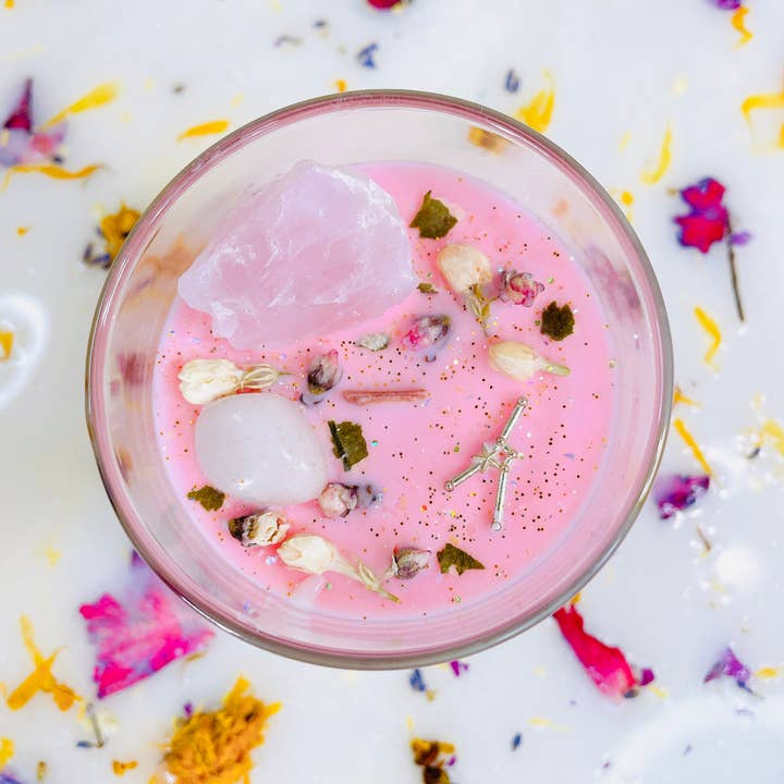 Cancer Zodiac Candle for wholesale by Ojo Luna Apothecary