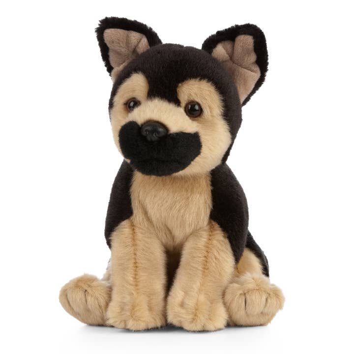 Peluche de chiot berger allemand Living Nature pour la vente par Keycraft