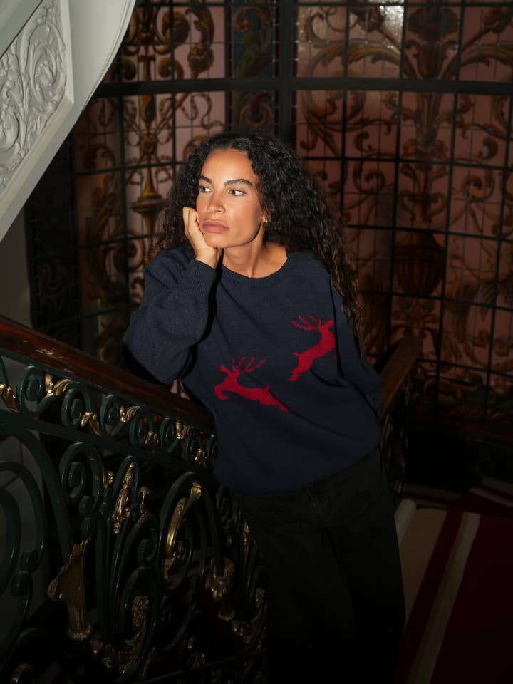 Unisex Reindeer Sweater for wholesale by GUIMANOS