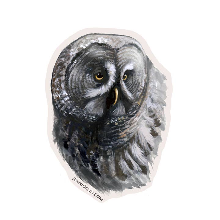 Lappuggla för wholesale av Jenn Joslin Art & Nature