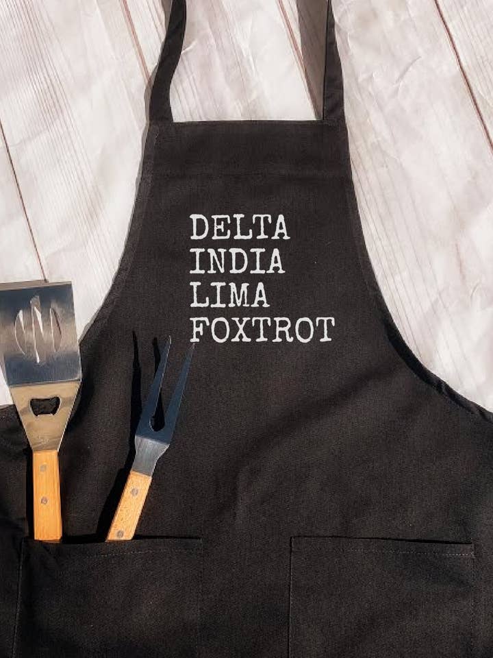 Dilf Schort, Cadeau voor papa, Vaderdag voor wholesale door Dirty Grove by Hazel Grove Customs