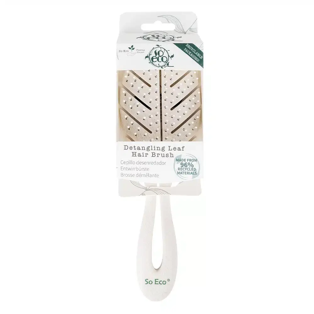 Beauty Pro - Vente Peigne/brosse à cheveux - Beauty Pro Brosse Démêlante en Forme de Feuille So Eco5