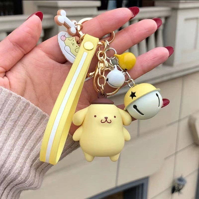 Plush Looks - Wholesale Keychain - Women's - Animal Bell Keychain Cartoon Charm2