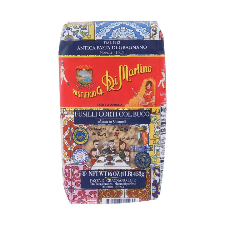 Fusilli Corti - D&G Packaging for wholesale by Zia Pia