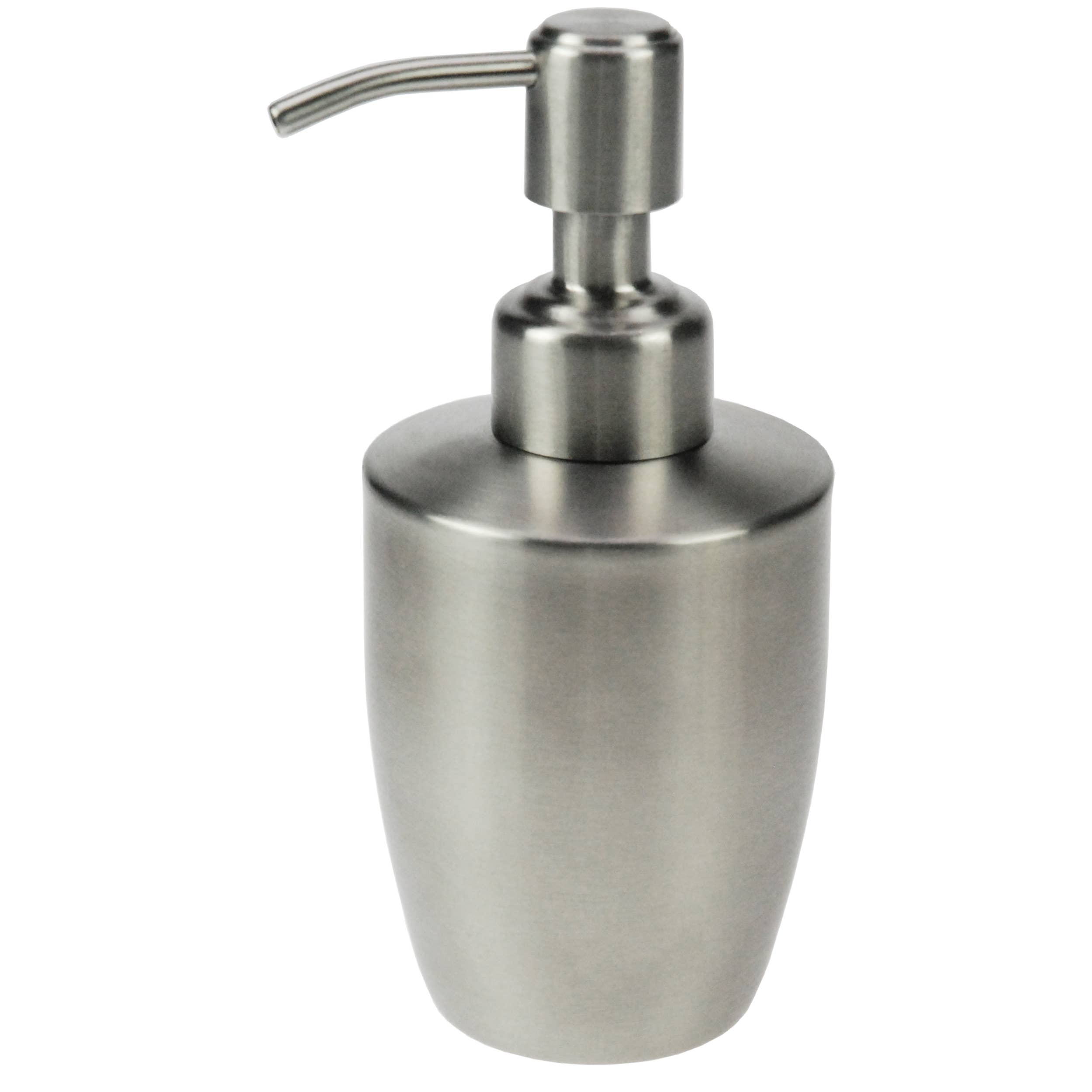 Fantasia R. Espig KG - Wholesale Soap Dispenser - Soap dispenser, stainless steel, height 14.5 cm, Ø 7 cm0