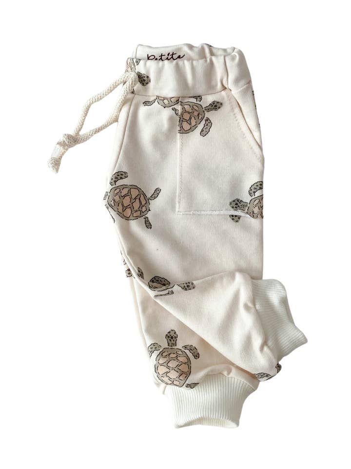 Pantalons de jogging pour bébés/tortues pour la vente par PETITE EvelinaApparel