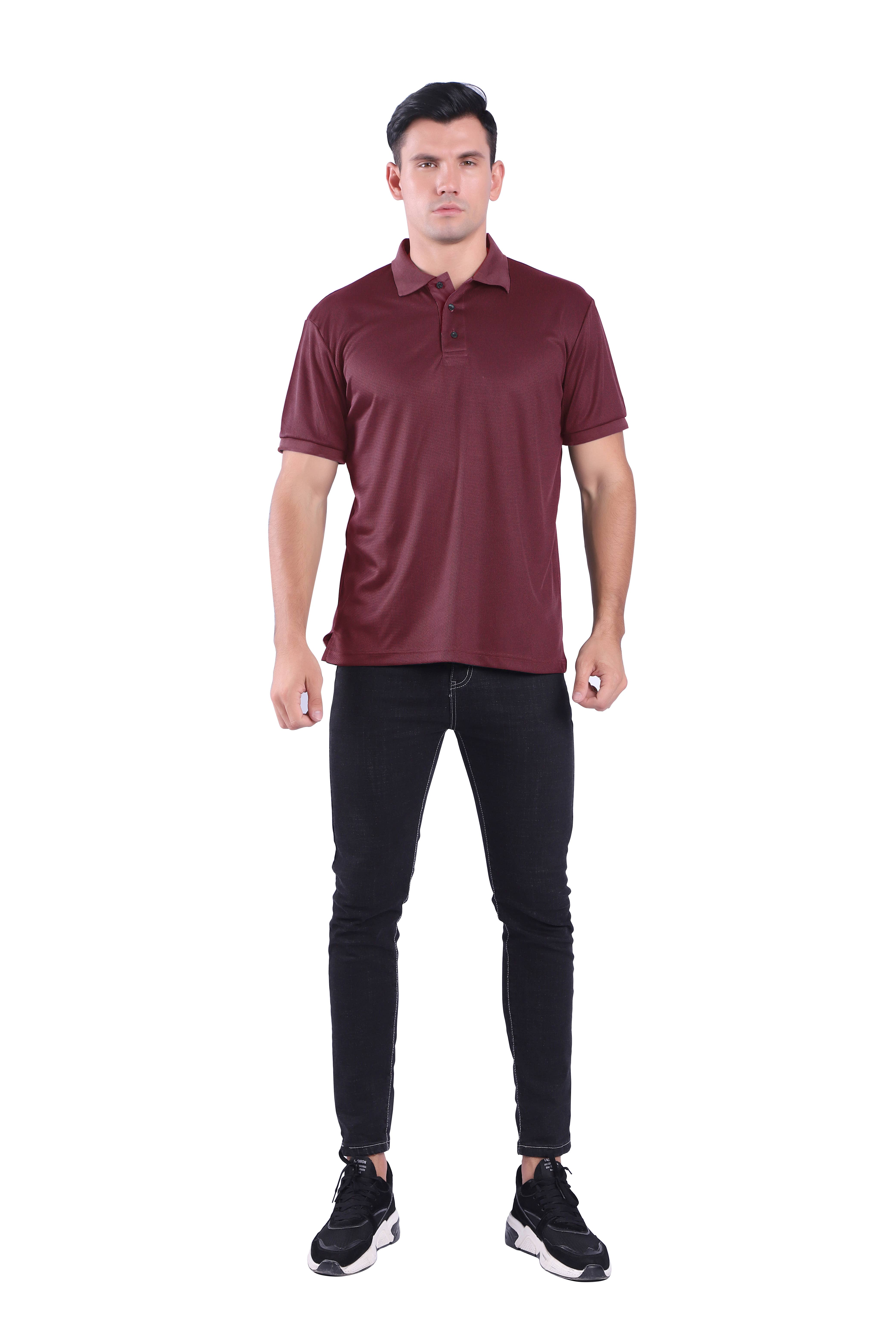 Generation XYZ - Wholesale Polo - Men's - Men's Waffit Series Polo Shirt [HF-MS015X]2