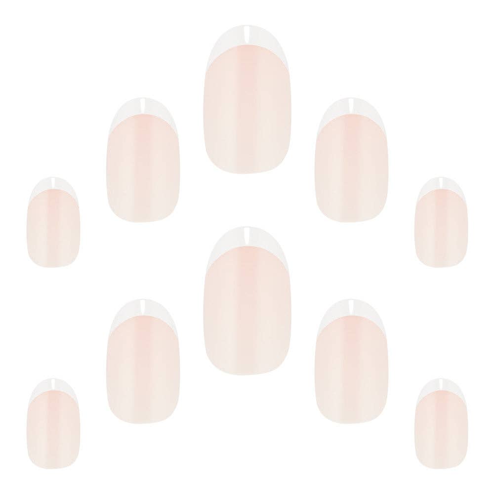 Beauty Goddess - Wholesale Press-On/Fake Nails - Elegant Touch Salon Nails French 1741