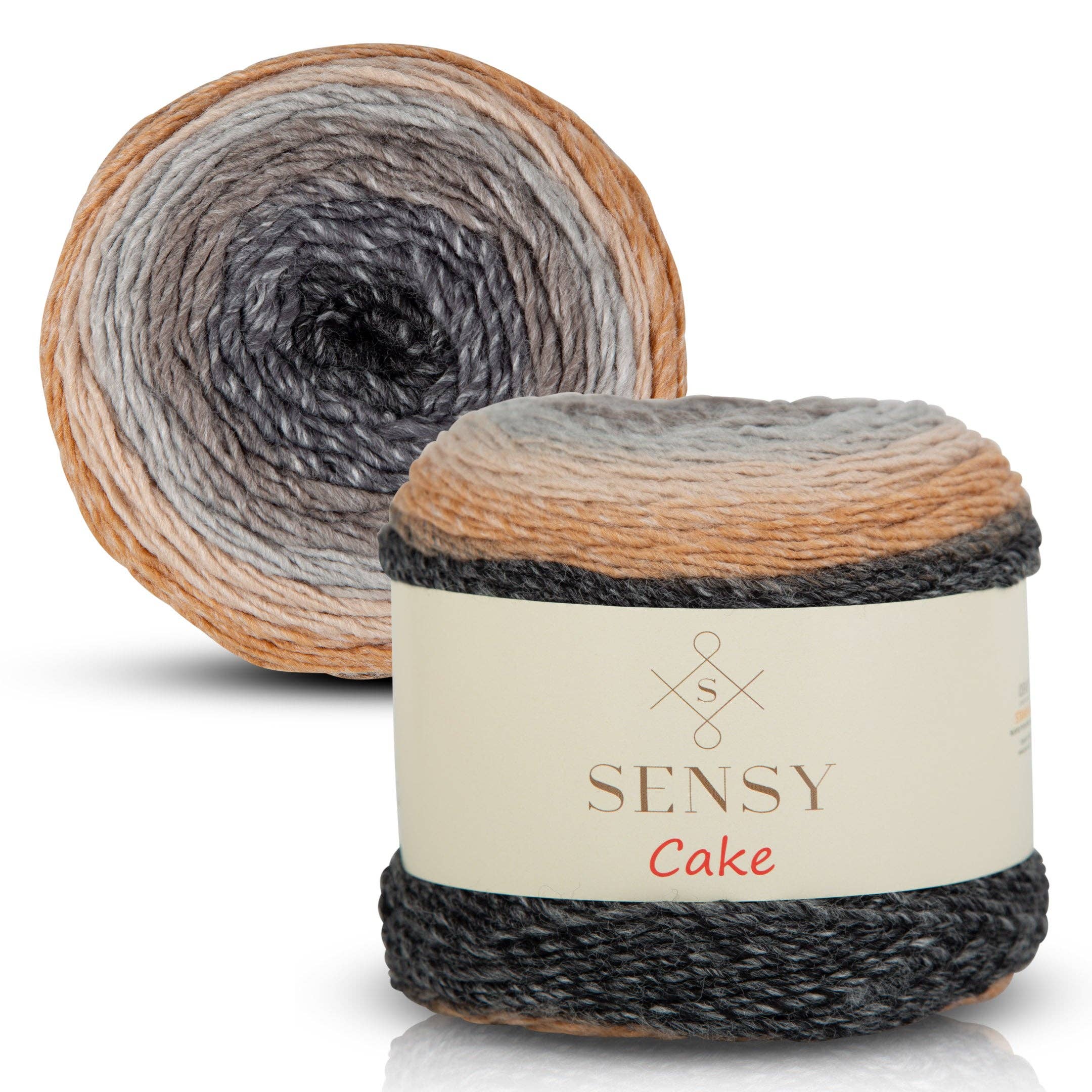 Sensy - Vente Fils à tricoter - Fil à gâteau Sensy, 5,3 oz, 525 mètres, calibre 3 léger0
