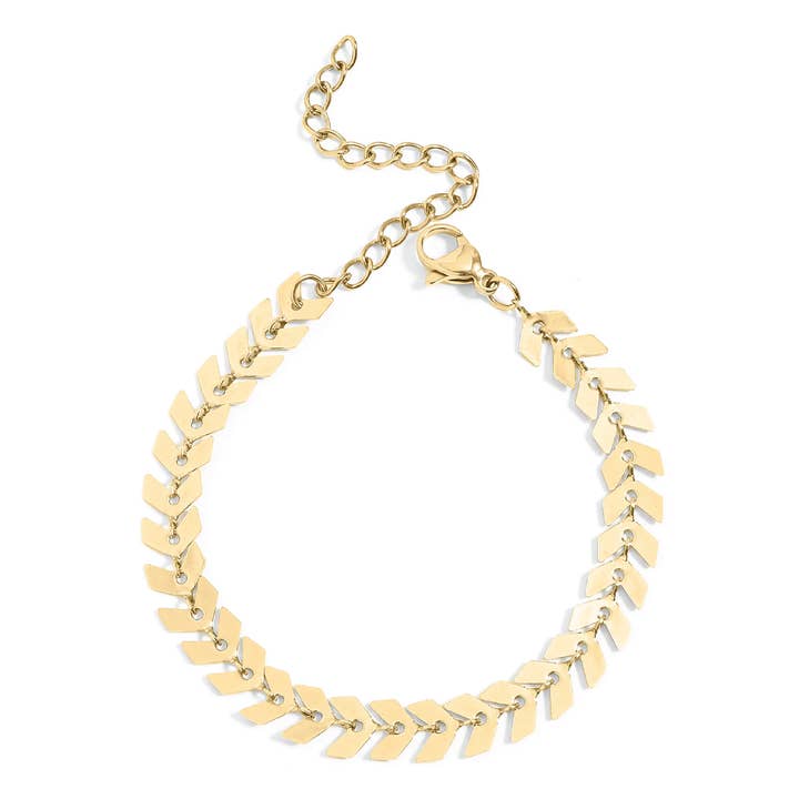 Chevron Bracelet for wholesale by Mint + Sky
