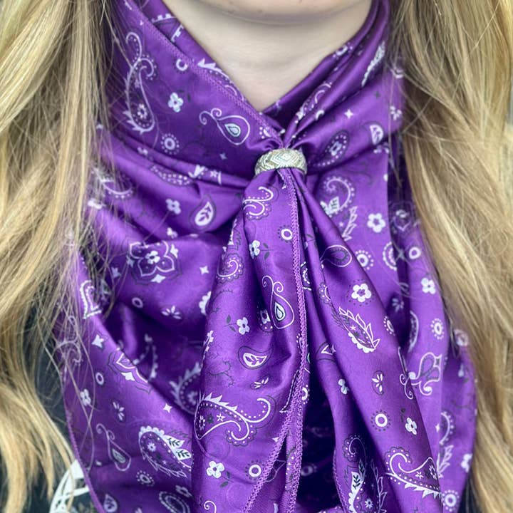 Sterling Kreek - Wholesale Bandana - Women's - Bandana Babe Purple Wild Rag0