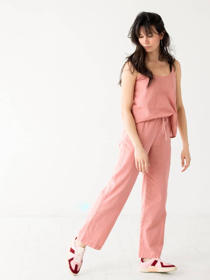 Woven High Waisted Pants for wholesale by Salua Lingerie