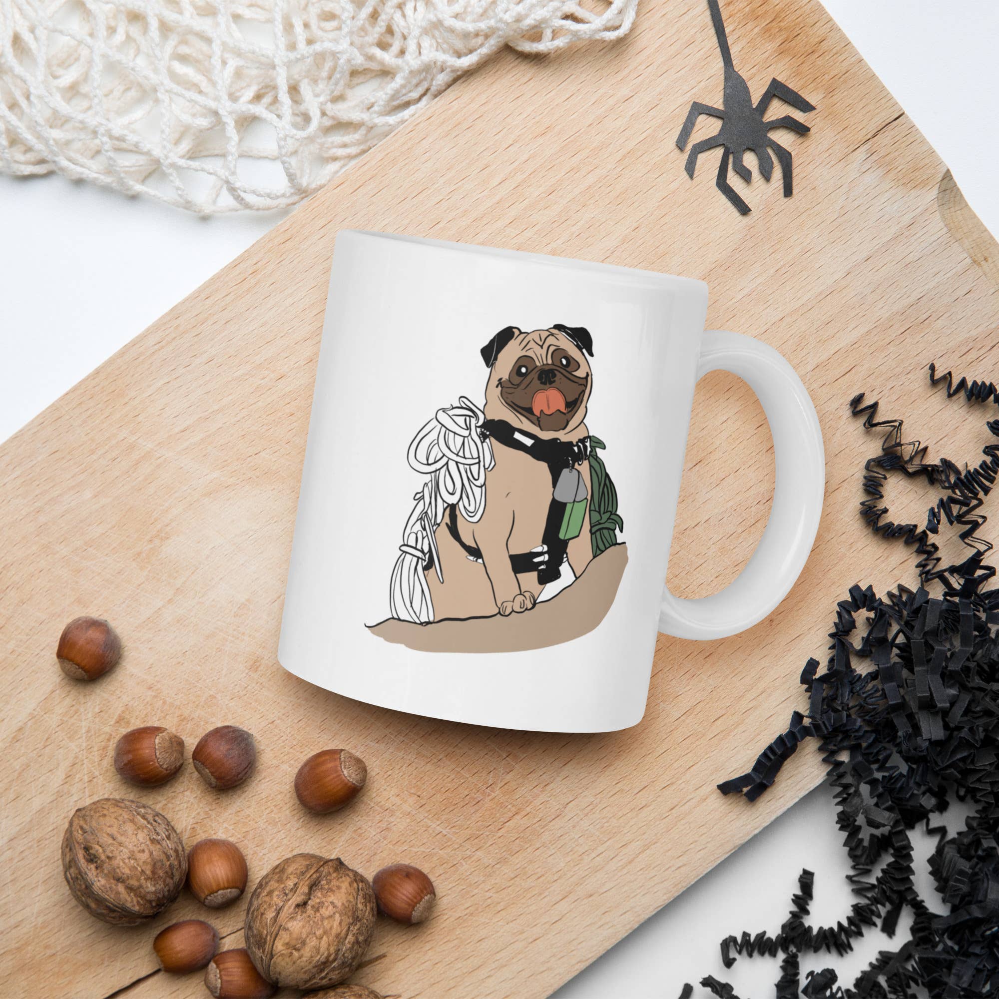 Club No-Kill 2027 Coffee Mugs - Wholesale Coffee Mug - Vinny the Pug Coffee Mugs